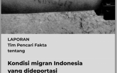 Kondisi migran Indonesia yang dideportasi selama masa Covid-19 dari Sabah, Malaysia ke Indonesia (Juni 2019-September 2020) [Laporan Tim Pencari Fakta]