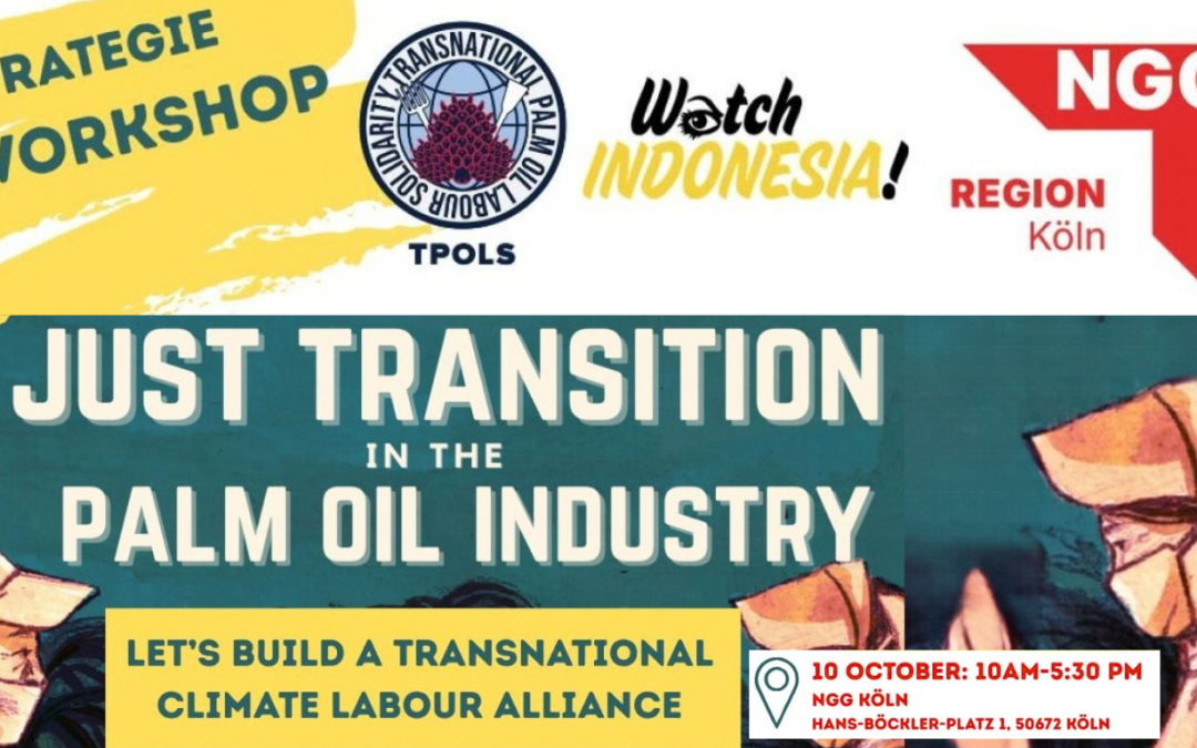 Strategy Workshop: A Just Transition in the Palm Oil Industry